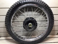 Suzuki TC100,Vintage,1977,front wheel,OEM front wheel assy,hub