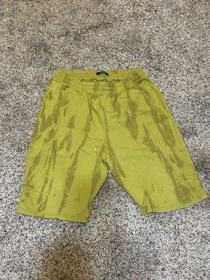 A-Cold-Wall RARE Artisan Overdyed Mustard Yellow Shorts