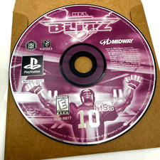 NFL Blitz - Sony PS1 PlayStation - RESURFACED Disc Only