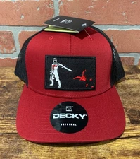 Blackbeard Flag Knights Templar Decky 6021 Mid Profile Trucker Snapback Hat