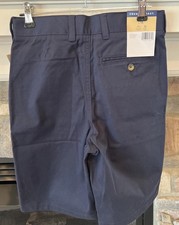 French Toast Shorts Boys Size 12 Navy Blue Flat Front School Uniform Classic