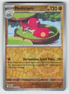Medicham 100/182 Reverse Holo Uncommon SV10: Destined Rivals