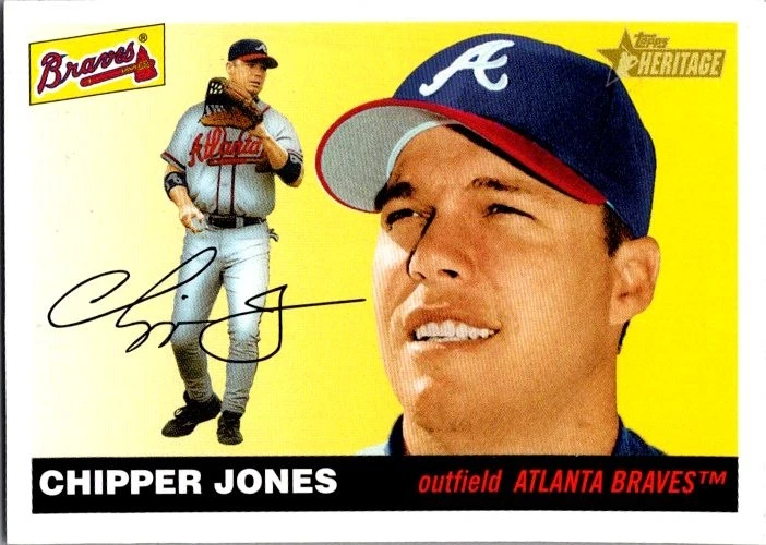 Chipper Jones trading card
