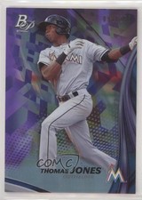 2017 Bowman Platinum Top Prospects Purple 91/250 Thomas Jones #TP-TJ s3e