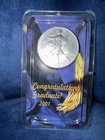 2025 American Silver Eagle in Graduation Showpak