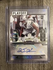 2024 Panini Contenders - Rookie Ticket Decamerion Richardson #238 Playoff Ticket