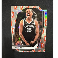 2024 Panini Prizm WNBA Basketball Tiffany Hayes WNBA Logo Las Vegas Aces #81