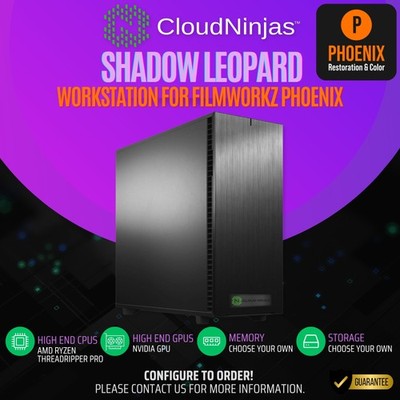 Cloud Ninjas Workstation Filmworkz Phoenix Threadripper 9970X NVIDIA PRO 4000ADA