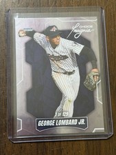 2026 Choice Insignia George Lombard Jr. RC Silver Insert-NY Yankees-1 of 129