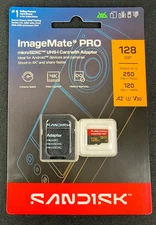 SanDisk SDSQXBZ-128G-AWCKA 128GB UHS Speed Class 1 Memory Card