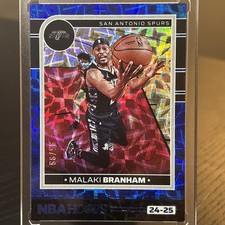 2024-25 Panini NBA Hoops - Malaki Branham #79 Blue Scope /99