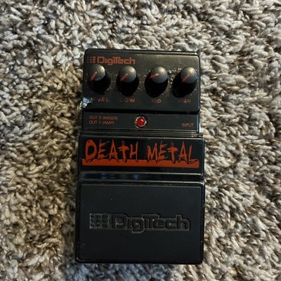 Used Digitech Death Metal High Gain Distortion Pedal