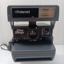 Polaroid One Step Close Up Instant Camera 600 with Strap Used tested works