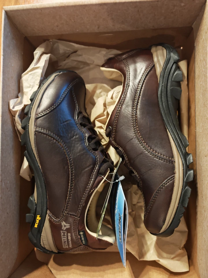 Meindl Linosa Lady Identity Leder Frauen Trekkingschuhe Braun Gr. 39 Neu - Bild 3 von 4