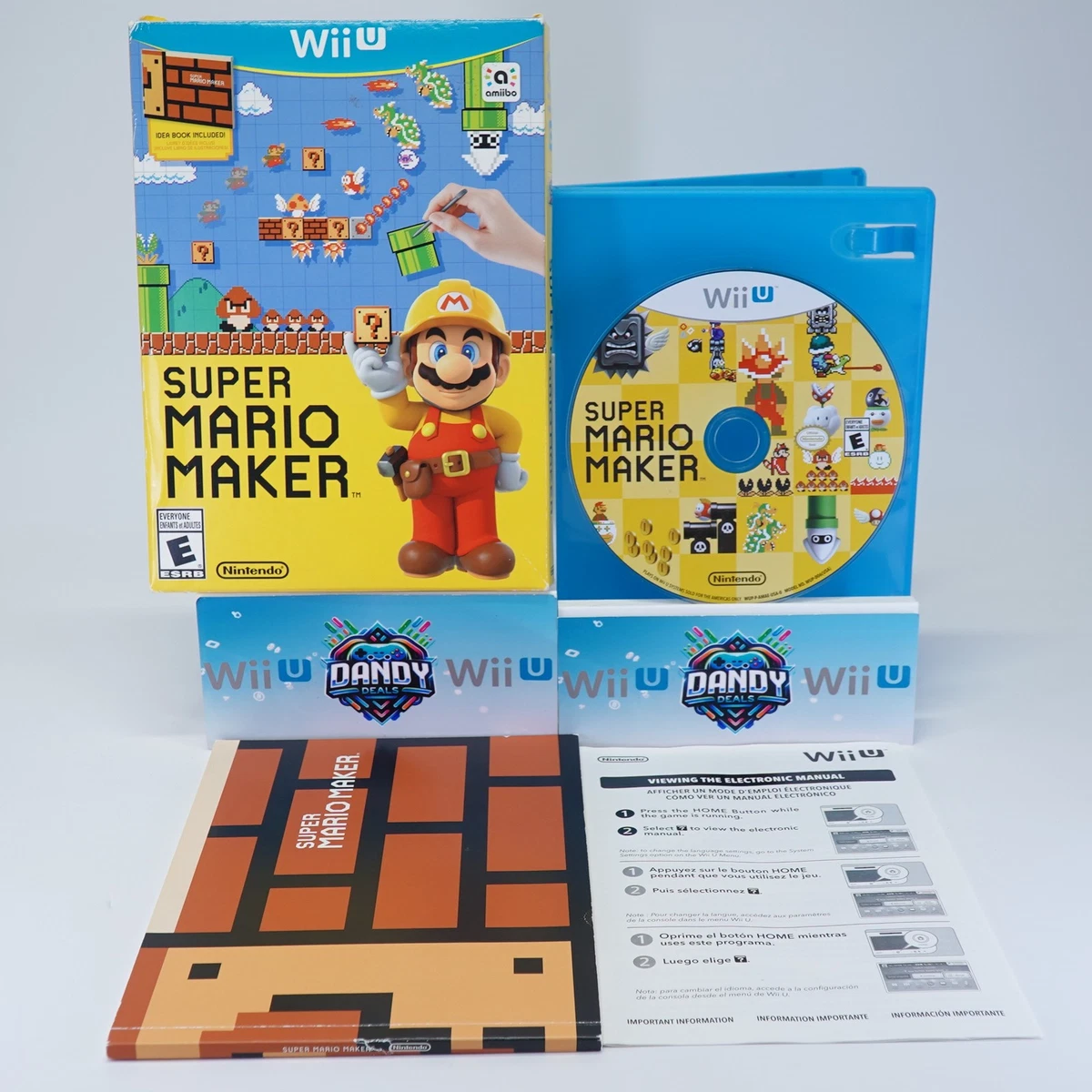 25+ Nintendo Wii U Super Mario Maker Video Games for sale