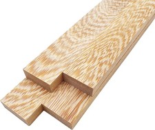 White Wenge Lumber Boards 3/4" x 2" 4 3/4" x 2" x 18"