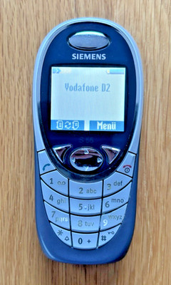 Siemens S55 Arktisches Blau Mit Netzteil