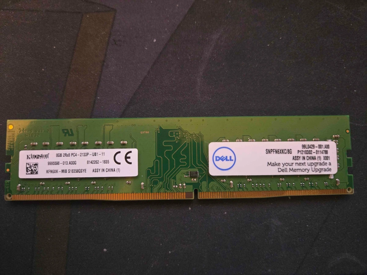 PC4-17000 (DDR4-2133) Bus Speed 8 GB Total Capacity DDR4 SDRAM