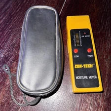 Cen - Tech  Tow Pin Moisture Meter For Wood # 96472 