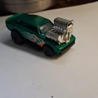 Matchbox Cosmic Blues 1:64 Green Diecast Car Vintage 1972 Silver Black Yellow