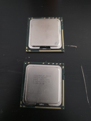 Matched Pair of Intel Xeon X5650 2.66GHz Processor / CPU SLBV3. USED