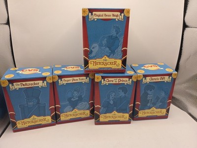 Lot of 5 CVS The Nutcracker 2001 Limited Edition Christmas Ornaments