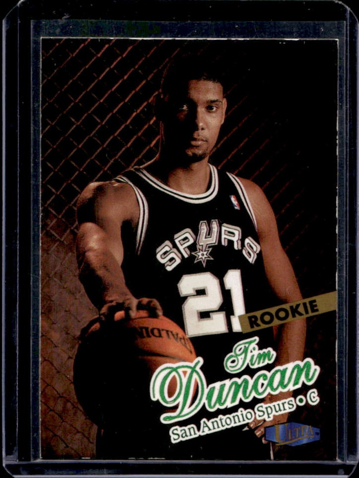 1997-98 Fleer Ultra Tim Duncan Rookie RC #131 Spurs