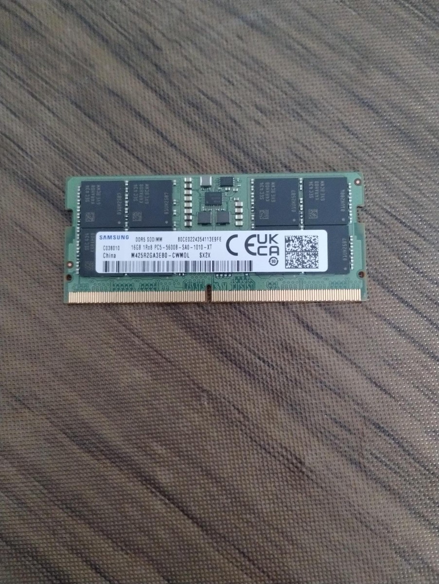 Samsung 16GB DDR5 5600Mhz Laptop RAM M425R2GA3EB0-CWMOL | eBay