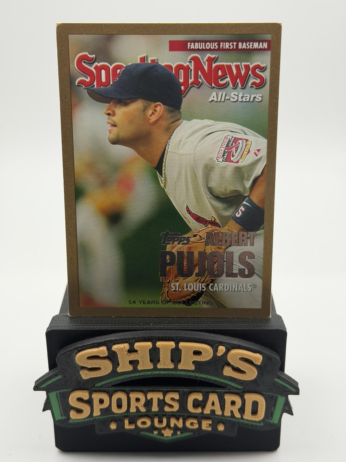 Albert Pujols Gold /2005 Topps Updates & Highlights #UH157