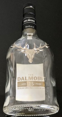 The Dalmore Aged 25 Years Highland Single Malt Scotch Whisky Empty Bottle