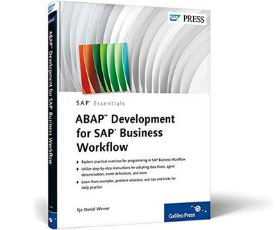 ABAP DEVELOPMENT FOR SAP BUSINESS WORKFLOW By Ilja-daniel Werner - Hardcover VG+