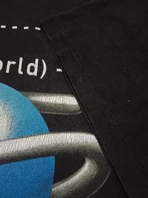 Vintage Sega Saturn 1995 Video Game Console Home Video 90s Rare Shirt XL