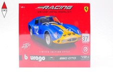 1/24 BURAGO FERRARI 250 GTO ch.3445 LHD N 112 2nd TARGA FLORIO 1964
