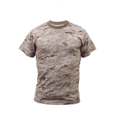 DESERT DIGITAL Camo T-Shirt MARPAT Style Camouflage SWAT Hunting Hiking S-4X