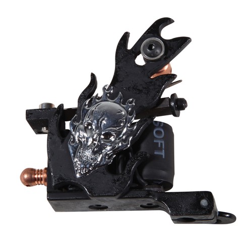 5pcs Tattoo Coils Machine 10 Wrap for Tattooing Shader Lightweight 402-D Black - Picture 10 of 12