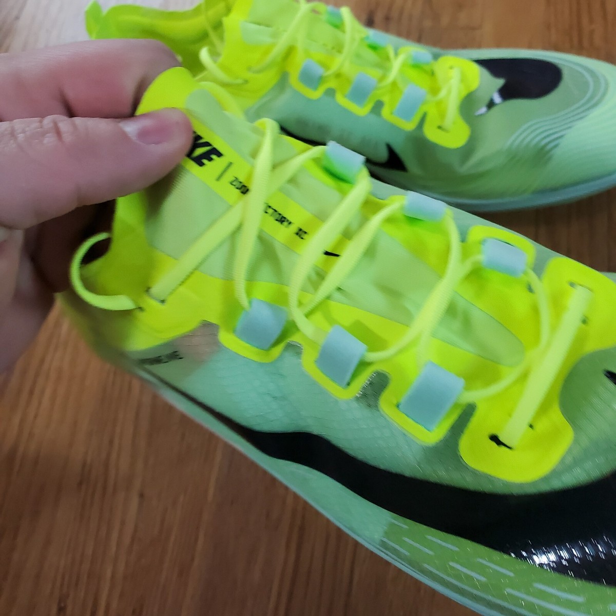 NWOT Nike Zoom Victory 5 XC Track and Field Shoes Distance Spikes Volt Amazon.com | Nike Air Zoom Victory  main image 2