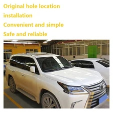 Cross Bars Roof Rack Rail For Lexus LX570 2016-2019 Stainless Steel CARGO