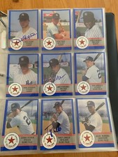 1988, 1989, 1990 & 2009 Eastern League All-Star Minor League Baseball Team Sets