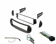 Car Radio Stereo Single DIN Dash Kit Harness Antenna Removal Tool for VW Beetle 