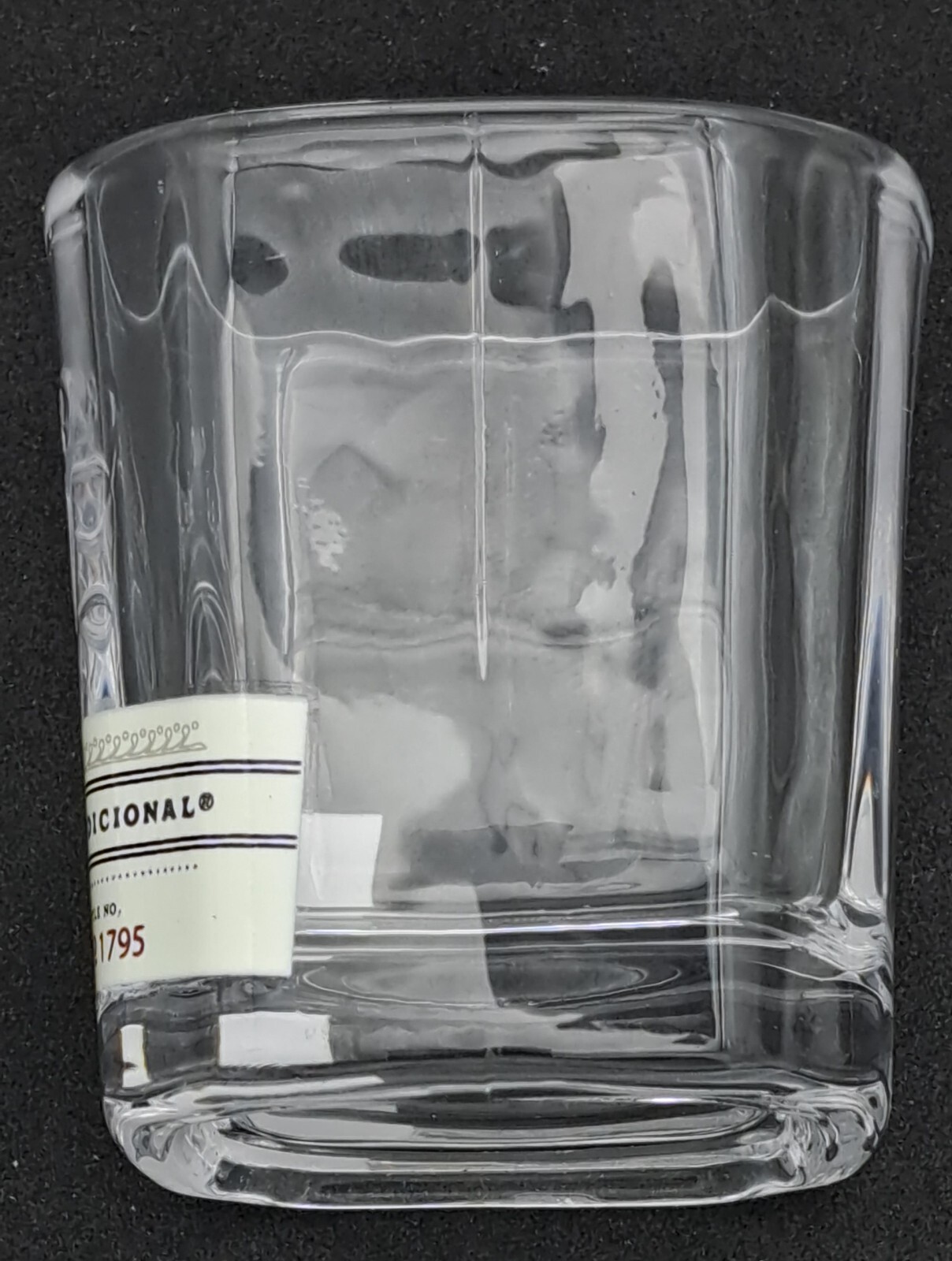 Jose Cuervo Tequila Traditional Squared Shot Glasses Etched Bottle