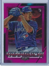 2020 Topps Fire - Shun Yamaguchi - RC - #5 - Pink Parallel - #'d /25