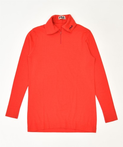 FILA Mens Zip Neck Jumper Sweater IT 50 