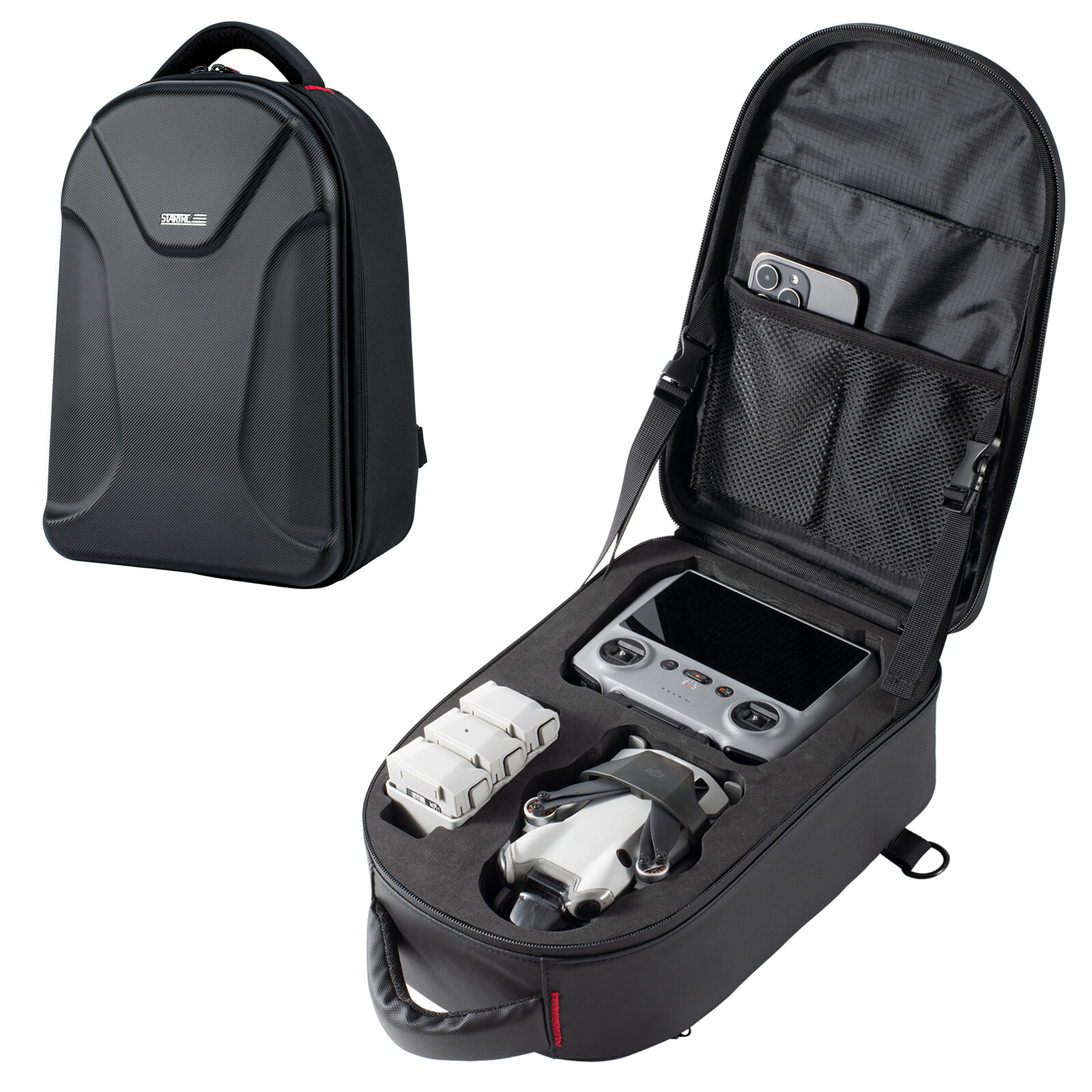 Compact Sling Backpack for DJI Mini 4 Pro & Mini 3 Series Drones