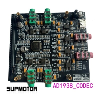 AD1938 Audio CODEC Board 4 IN 8 OUT with Schematic Diagram For Audio DIY Needs