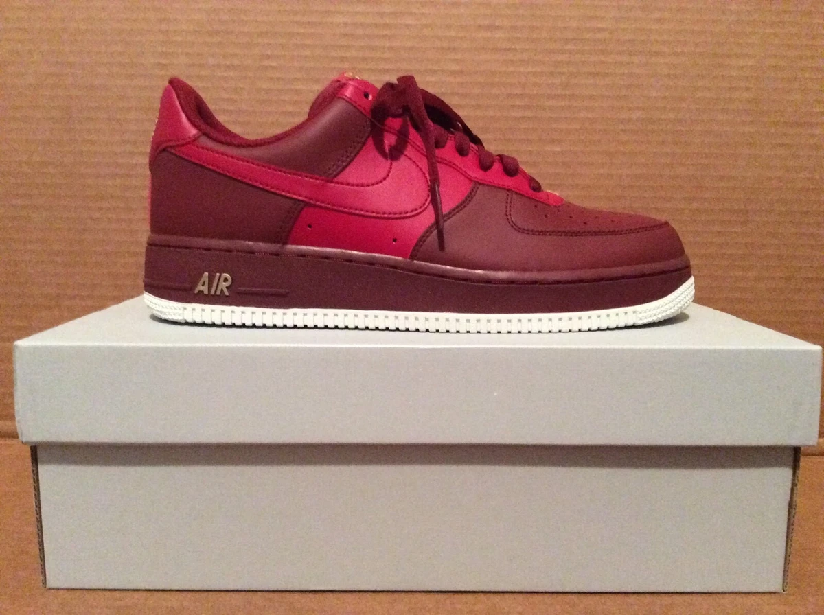 **RARE** NIKE AIR FORCE 1 07\' TEAM RED MENS SIZE 12 NEW IN BOX!!! Nike Air Force 1  main image 3