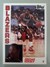 1992-93 Topps Archives 1984 Jerome Kersey Rookie #53 Portland Trail Blazers NBA