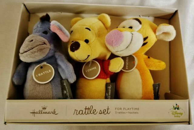 winnie the pooh rattle set
