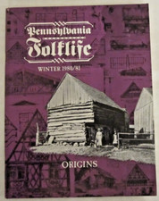 Pennsylvania Folk Life Winter 1980/81, Vol. XXX, No. 2