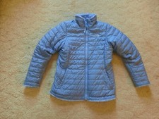 NORTHFACE Girls Mossbud Swirl Reversible Puffer Plush Fleece Jacket Size XL 18