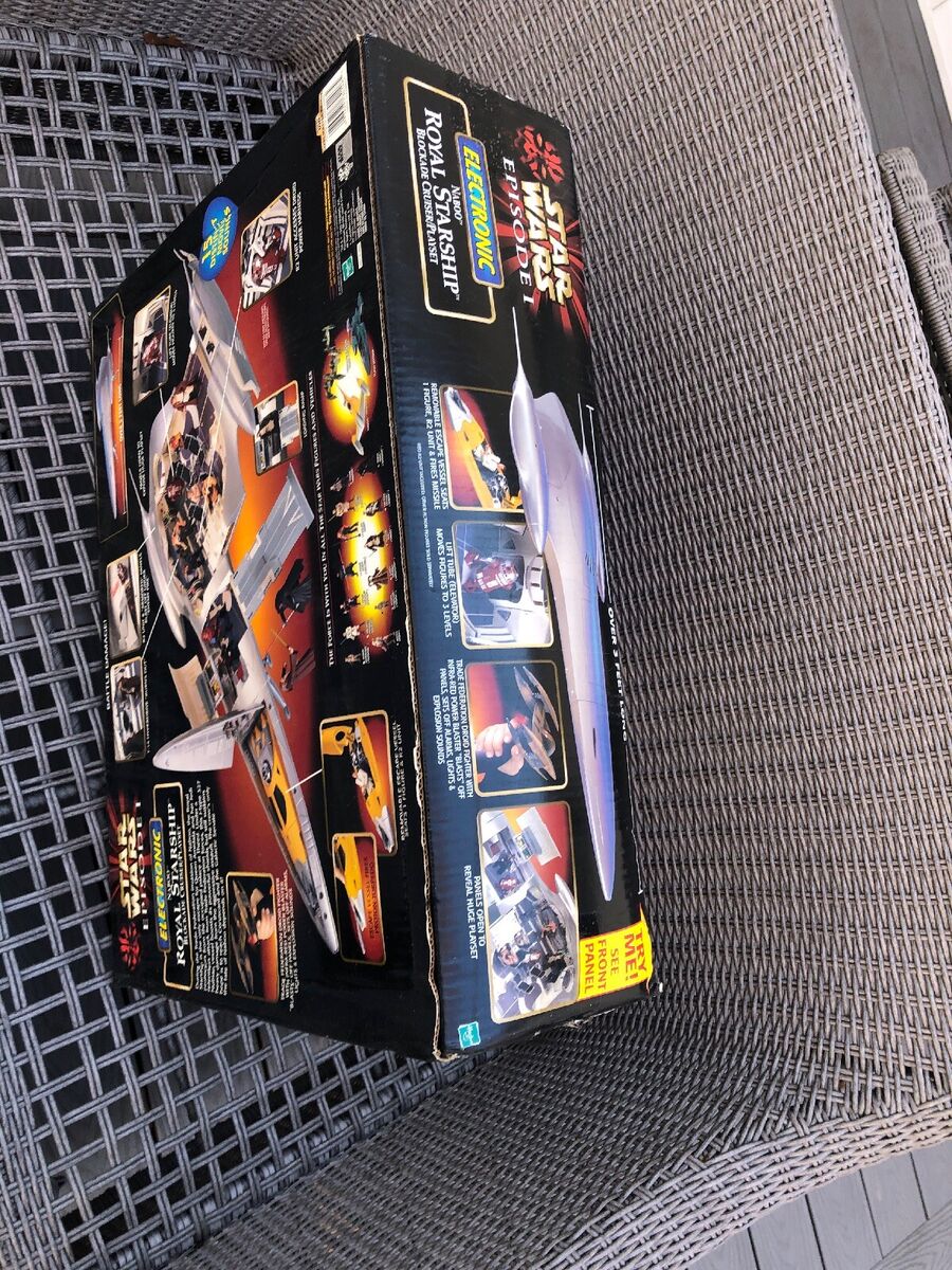 STAR WARS Episode 1 Electronic Naboo Royal Starship 3 STAR WARS Episode 1 Electronic Naboo Royal Starship 3